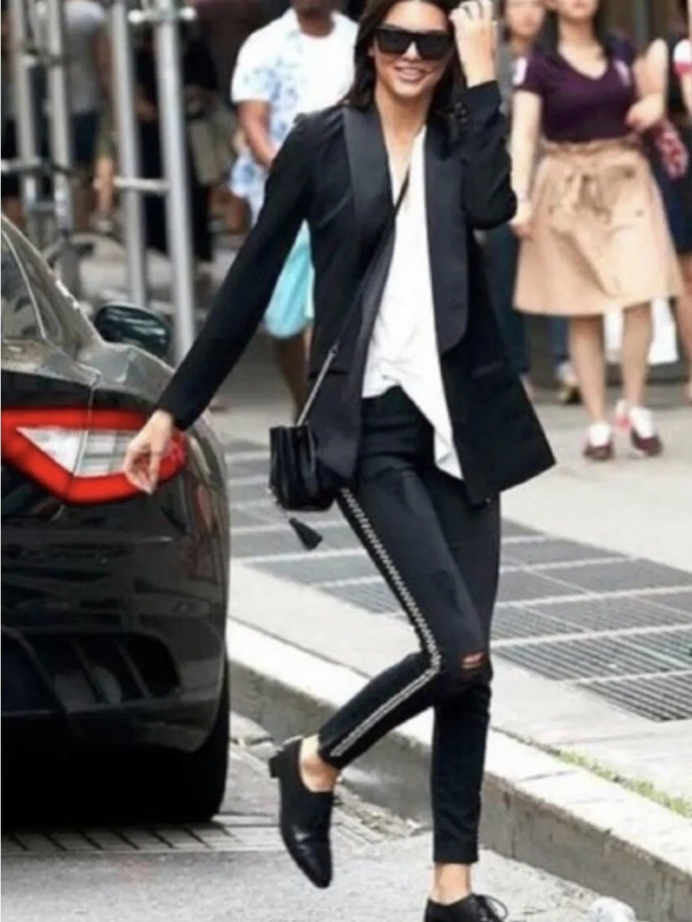 Etienne Marcel Black High-Rise Pants